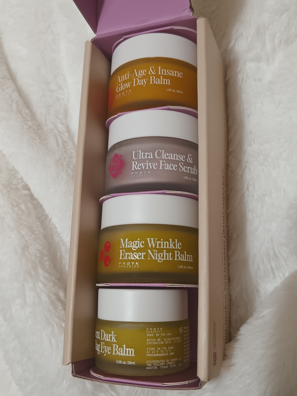 Froya Organics Complete 4-Piece Skincare Set – Mature Women’s Skin
